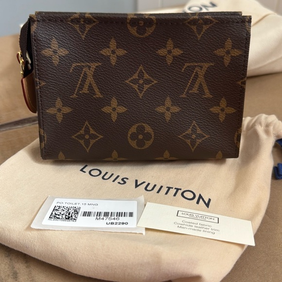 Louis Vuitton Brown Monogram toiletry 15 Brand new with tags and dustbag - Picture 1 of 5